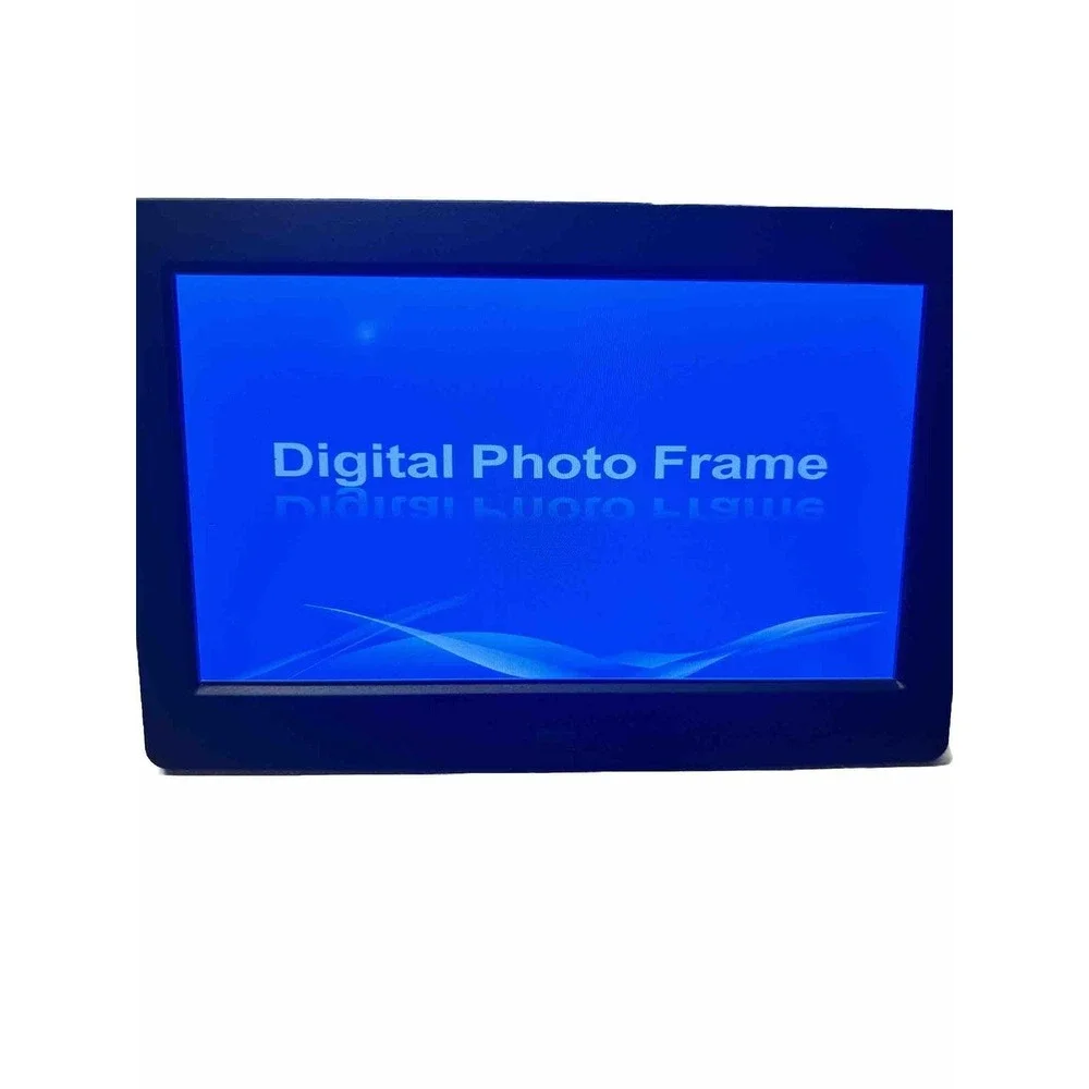7inch HD Digital Photo Frame Clock Calendar MP3 Music Photo Playback Remote Inst